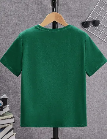 Tricou Shein Kids, verde