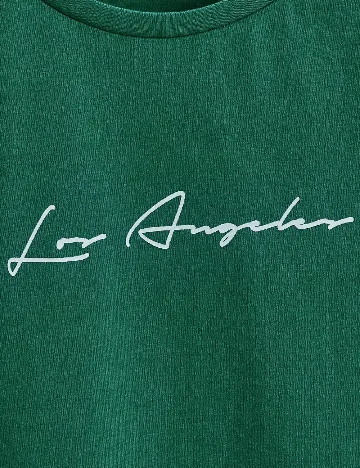 Tricou Shein Kids, verde