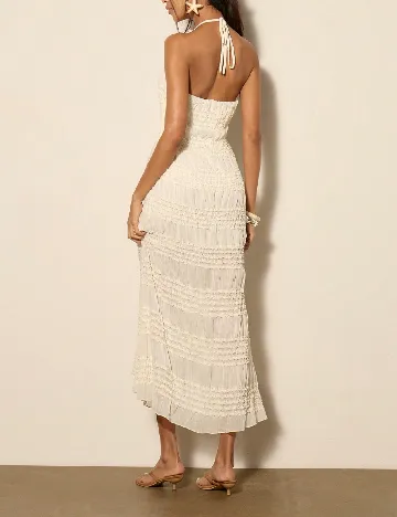 Rochie medie SHEIN, crem