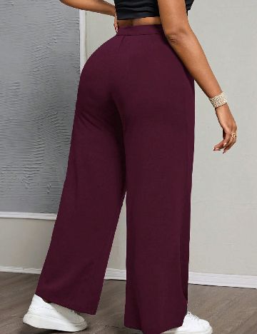 Pantaloni SHEIN CURVE, mov