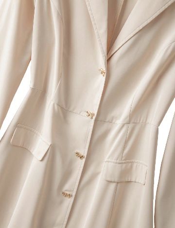 Rochie lunga SHEIN CURVE, crem