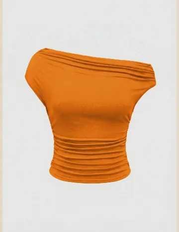 Bluza Romwe, portocaliu