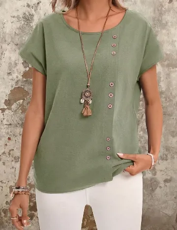 Bluza Emery Rose, verde