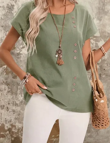 Bluza Emery Rose, verde