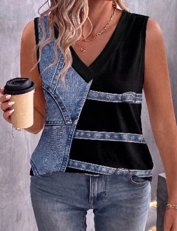 Maiou SHEIN CURVE, negru