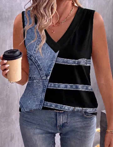 Maiou SHEIN CURVE, negru