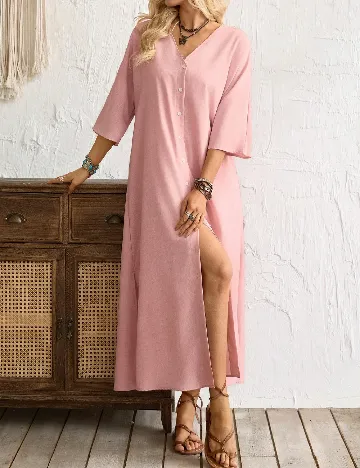 Rochie lunga SHEIN, roz