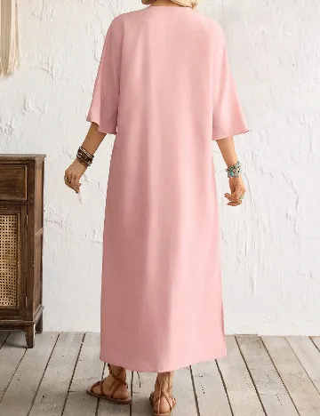 Rochie lunga SHEIN, roz