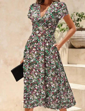 Rochie lunga SHEIN, floral print