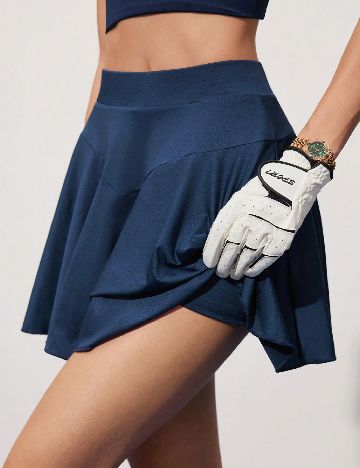 Fusta pantalon SHEIN, albastru