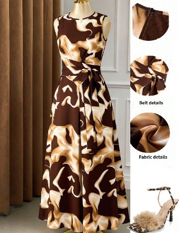 Rochie lunga SHEIN, mix culori