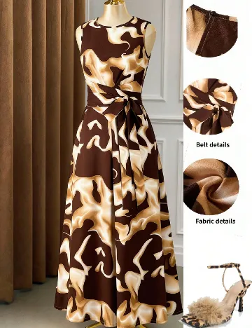 Rochie lunga SHEIN, mix culori
