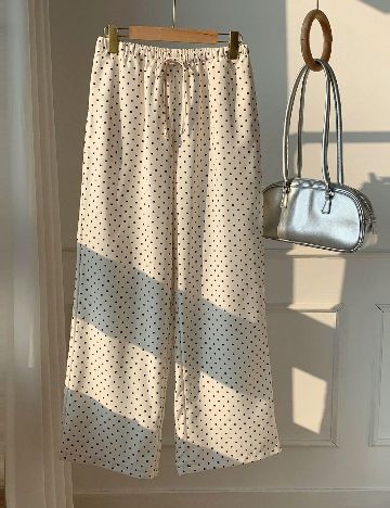 Pantaloni SHEIN CURVE, crem