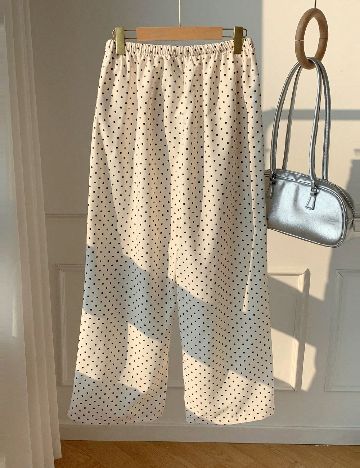 Pantaloni SHEIN CURVE, crem