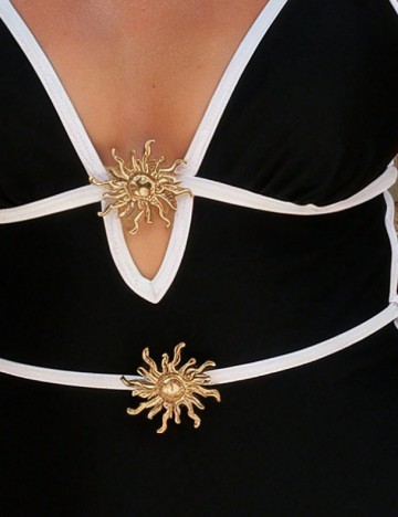 Costum de baie SHEIN, negru