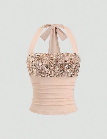 Top SHEIN, crem