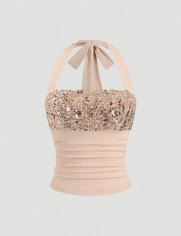 Top SHEIN, crem
