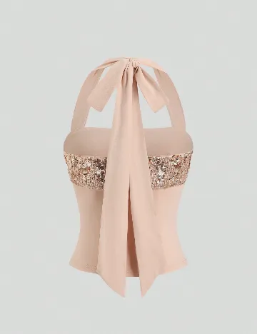 Top SHEIN, crem