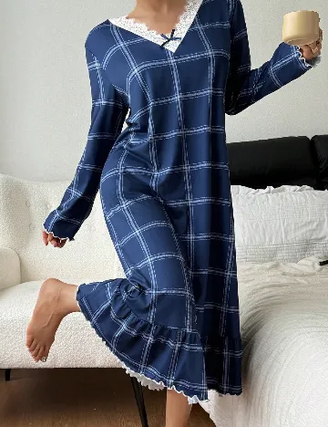 Rochie de noapte SHEIN, albastru