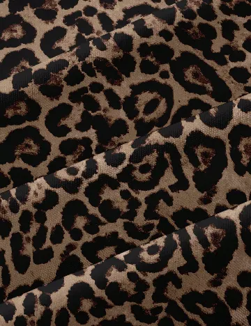 Pantaloni SHEIN CURVE, animal print