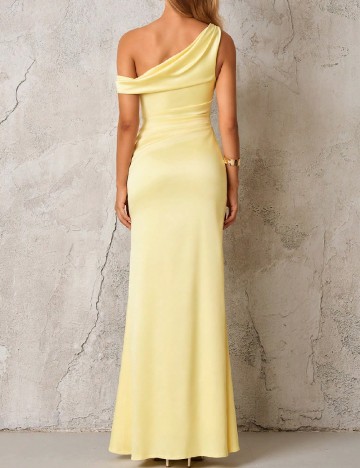 Rochie lunga Parthea, galben