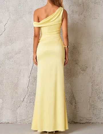 Rochie lunga Parthea, galben