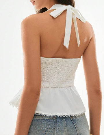 Top SHEIN, alb