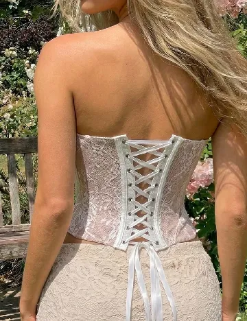 Corset SHEIN, crem
