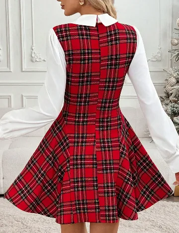 Rochie scurta SHEIN, rosu