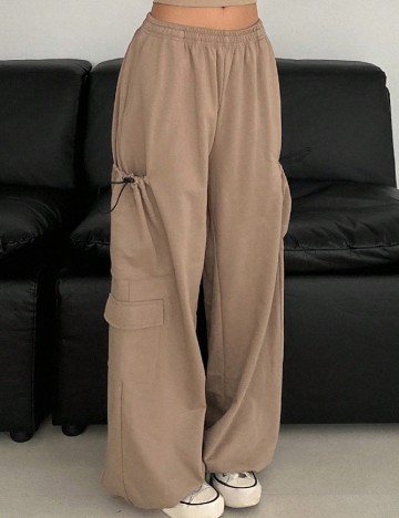 Pantaloni Dazy, maro