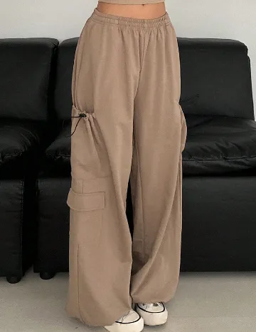 Pantaloni Dazy, maro