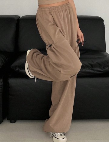 Pantaloni Dazy, maro