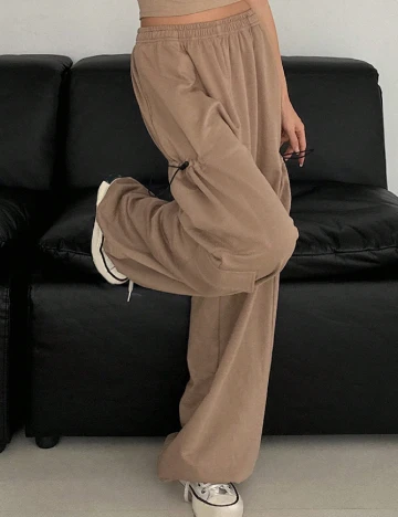 Pantaloni Dazy, maro