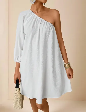 Rochie scurta SHEIN, alb