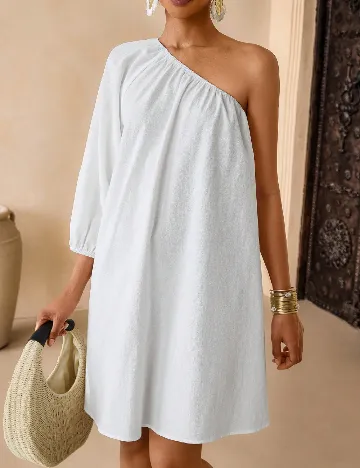 Rochie scurta SHEIN, alb