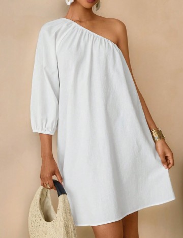Rochie scurta SHEIN, alb