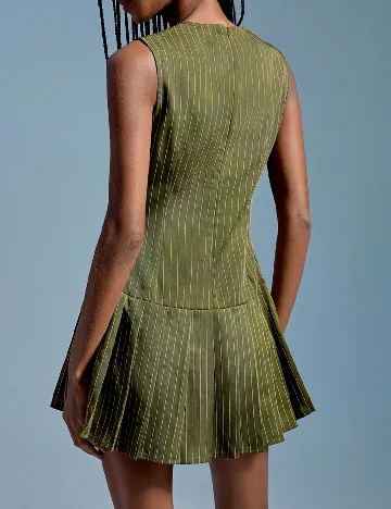 Rochie scurta Aveloria, verde