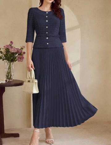 Rochie lunga SHEIN, bleumarin