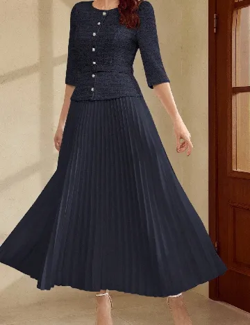 Rochie lunga SHEIN, bleumarin