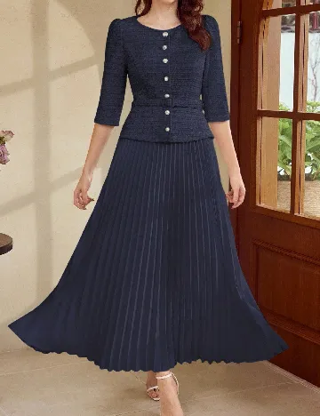Rochie lunga SHEIN, bleumarin