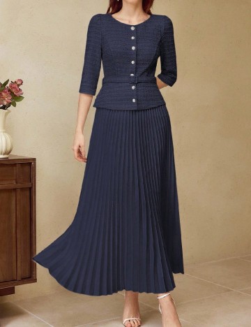 Rochie lunga SHEIN, bleumarin