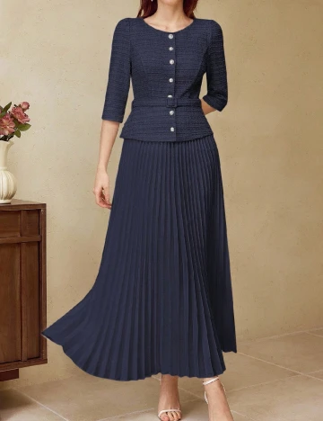 Rochie lunga SHEIN, bleumarin