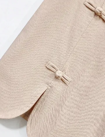 Pantaloni scurti SHEIN, crem