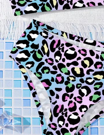 Costum de baie Shein Kids, mix culori