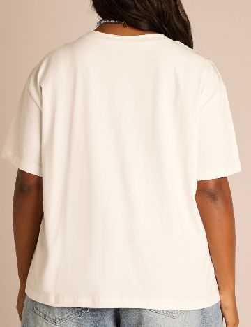 Tricou SHEIN CURVE, alb