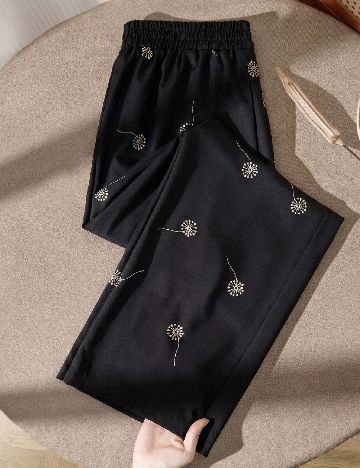 Pantaloni SHEIN CURVE, negru