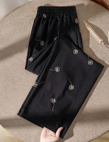 Pantaloni SHEIN CURVE, negru