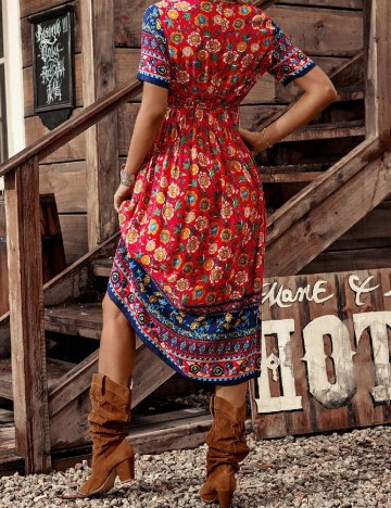 Rochie medie SHEIN, mix culori