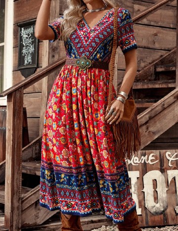 Rochie medie SHEIN, mix culori