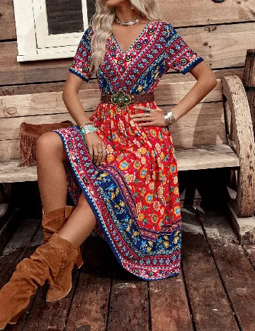 Rochie medie SHEIN, mix culori